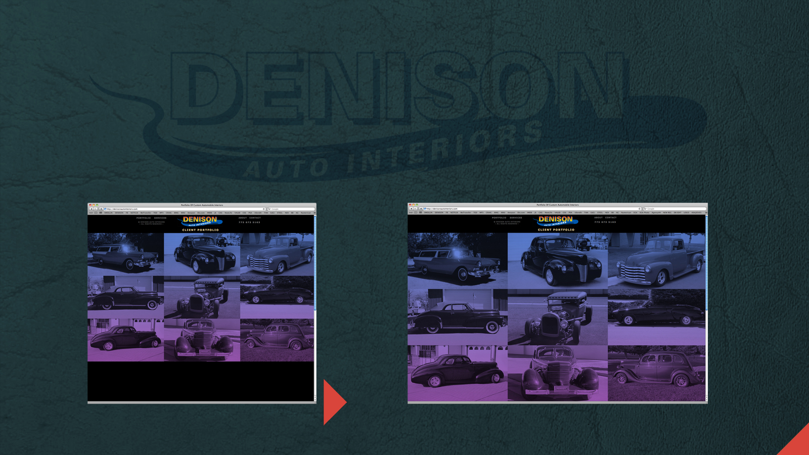 Website Concept and Design by Mark Smollin